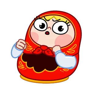 Матрёна — стикер для MAX