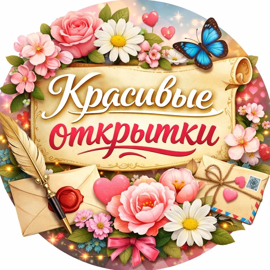 Аватар канала Красивые открытки ❤️