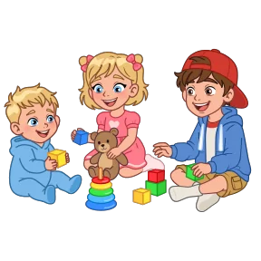 Большая семья — стикер для MAX