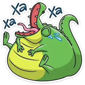 Круглые звери — стикер для MAX