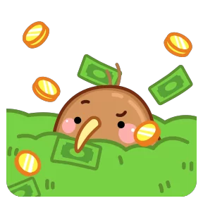 Птичка киви — стикер для MAX