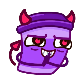 Стаканчик Кофе — стикер для MAX