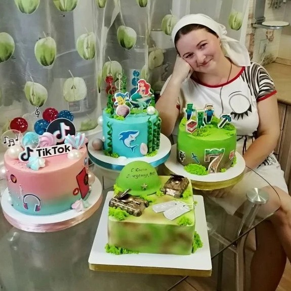 Торты и фигурки на заказ от Олеси Лысенко.Самара