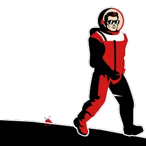 Космос наш — стикер для MAX