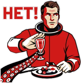Космос наш — стикер для MAX