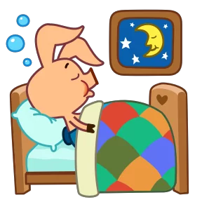 Пятачок — стикер для MAX