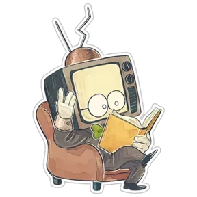 Шоумен — стикер для MAX