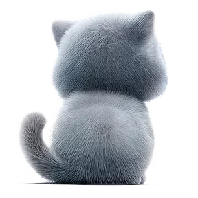 Котёнок — стикер для MAX