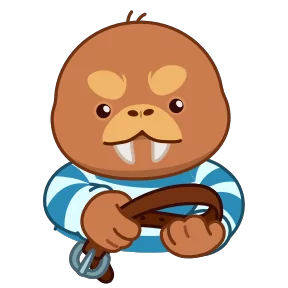 Моржик — стикер для MAX