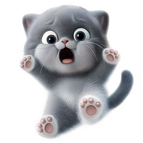 Котёнок — стикер для MAX
