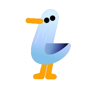 Чайка — стикер для MAX