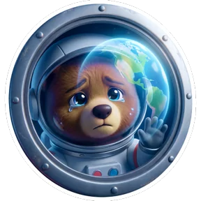 Неделя космоса — стикер для MAX