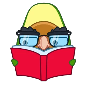 Авокадо — стикер для MAX